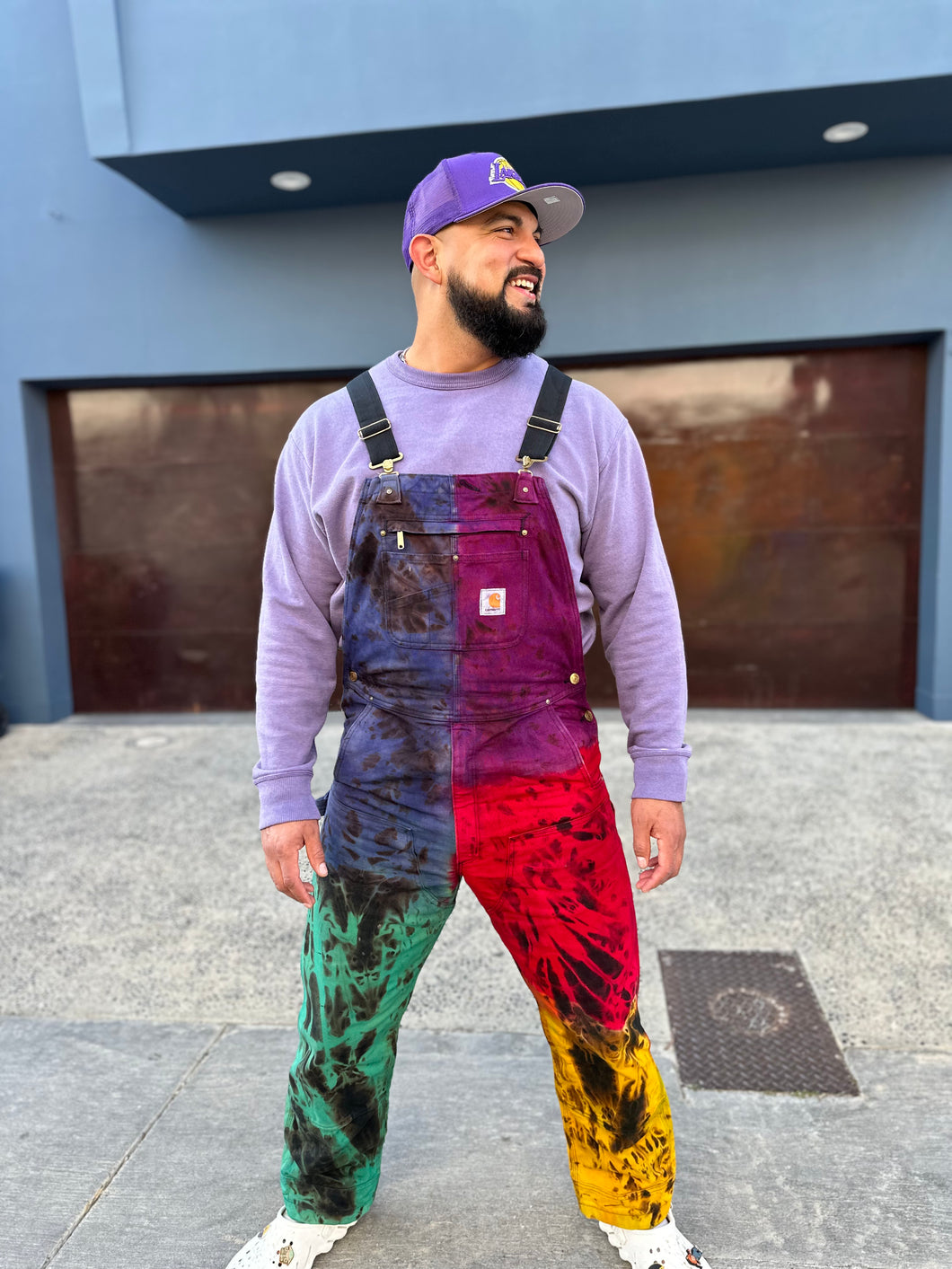 Wheels of Color Overalls